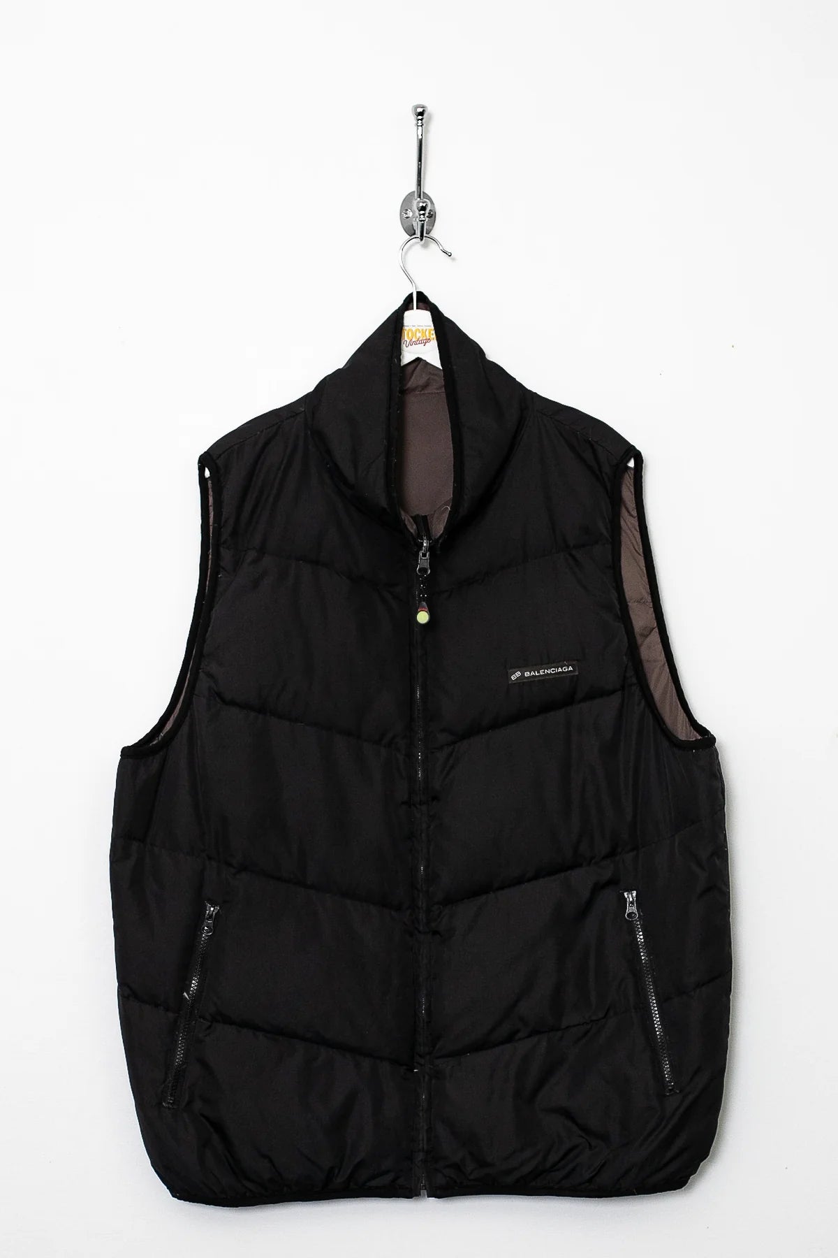 90s Balenciaga Reversible Gilet Puffer Jacket